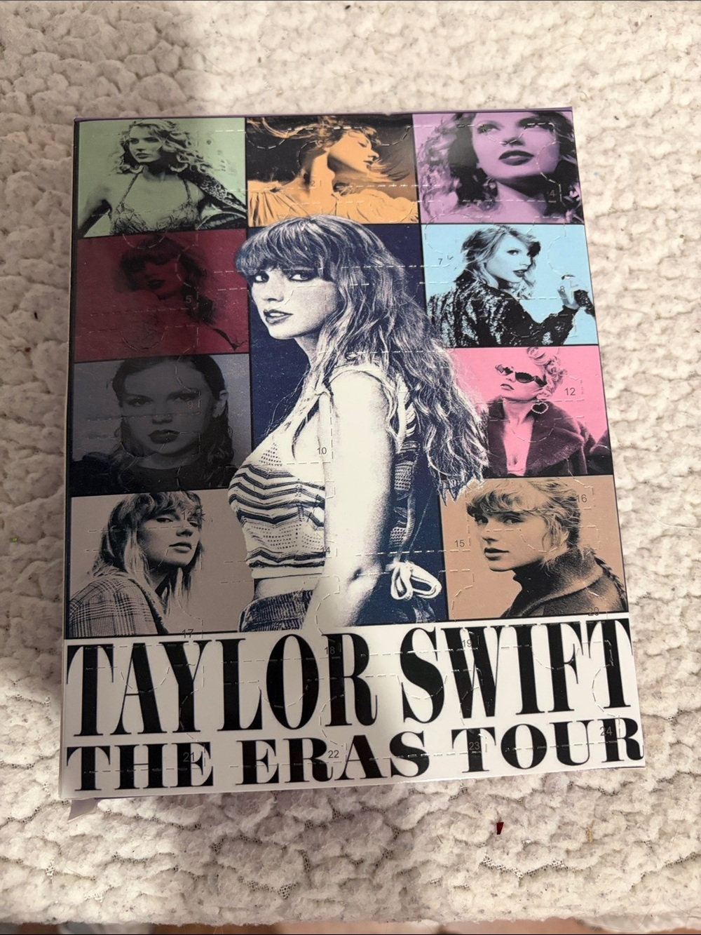 Taylor Swift Multicolor Pop Collage Charm Sticker Sheet